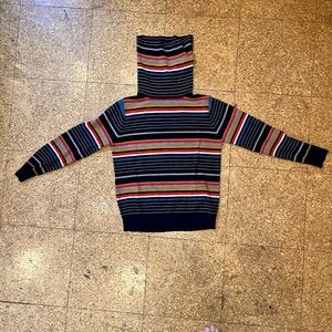 Colorful Striped Knit Sweater by Kimlow